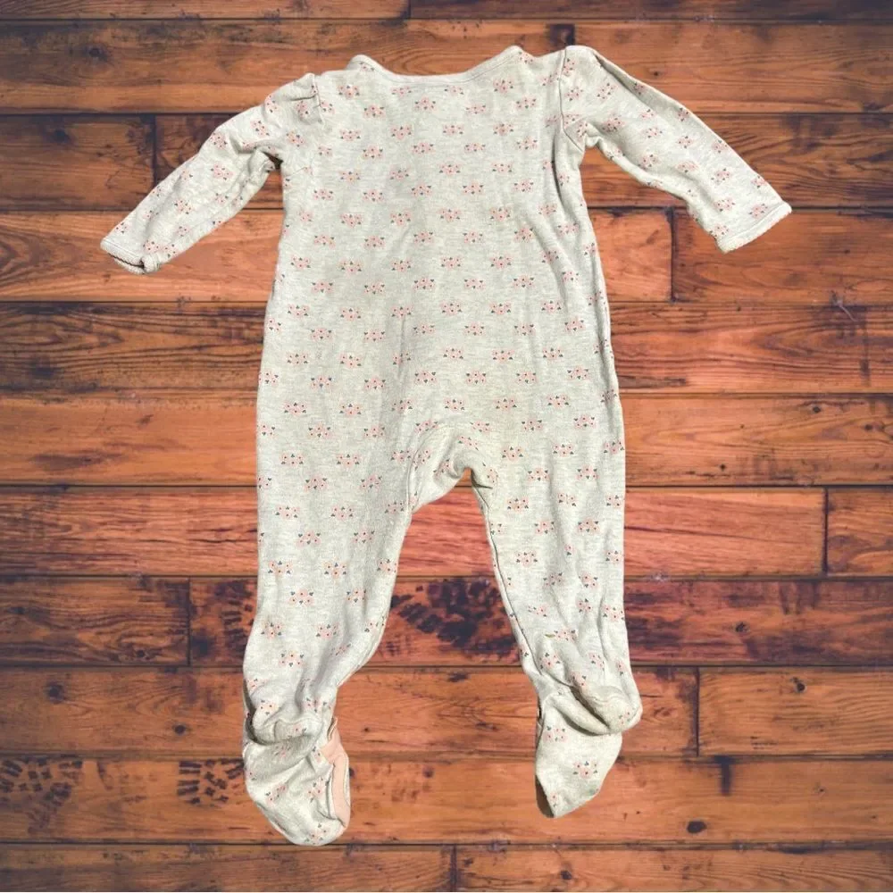 5 for $25🔥Just One You by Carters Footsie‎ Pajama Sleeper 6M Girls